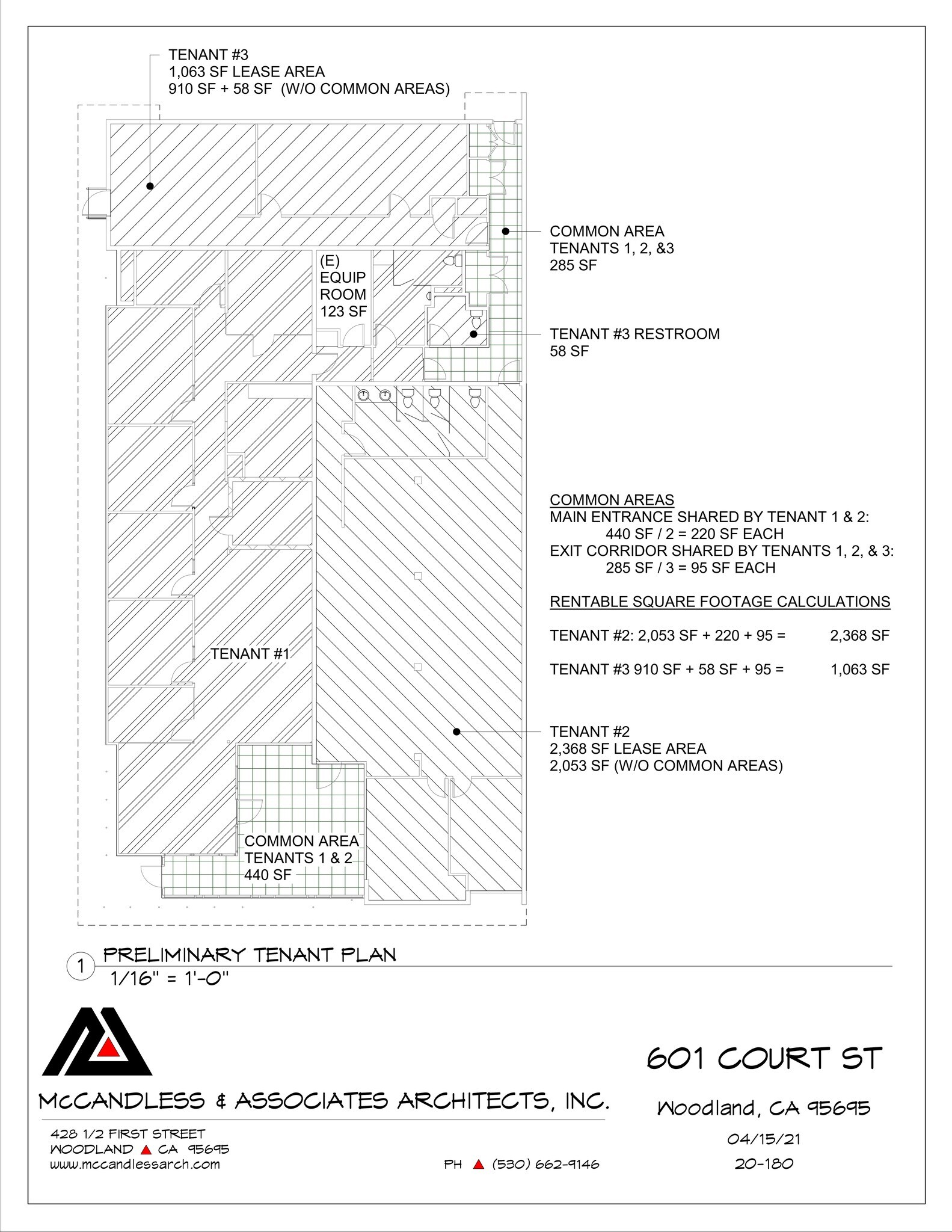 601 Court St, Woodland, CA à louer Plan de site– Image 1 sur 2