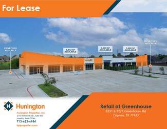 Plus de détails pour 8227 Greenhouse Rd, Cypress, TX - Local commercial à louer