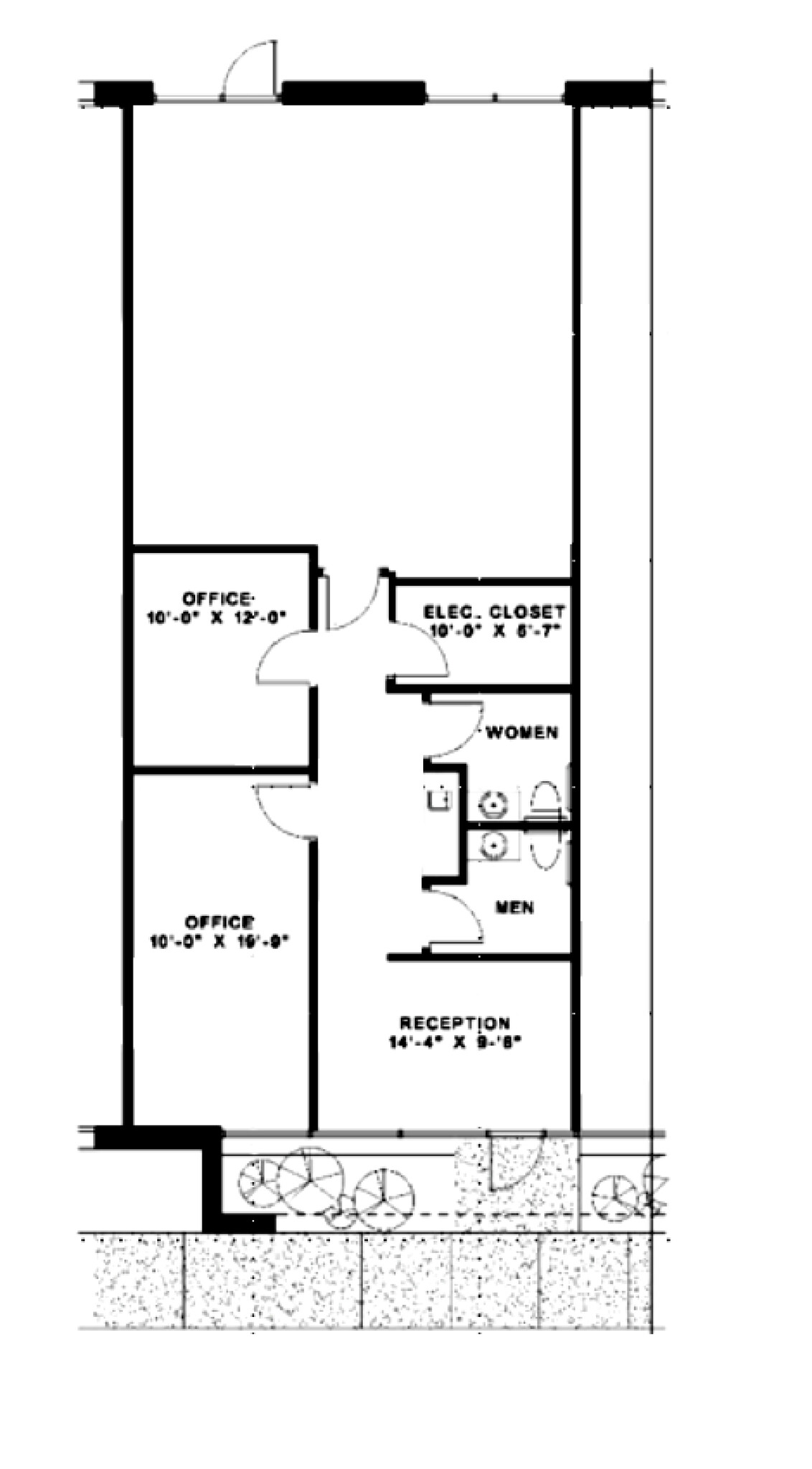 10737 W Gateway Blvd, El Paso, TX à louer Plan d’étage– Image 1 sur 1