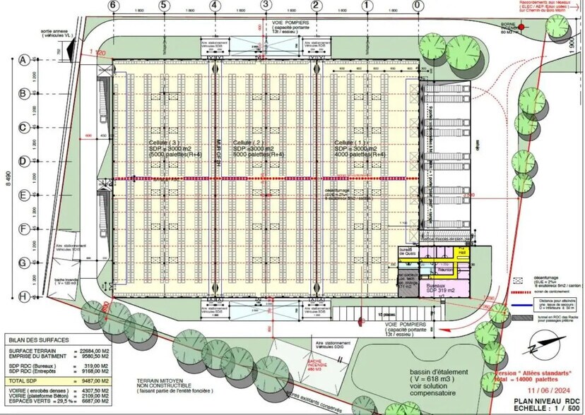 Industriel/Logistique dans Peujard à vendre - Plan d’étage – Image 3 sur 6