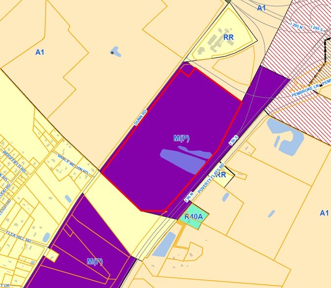 Dunn Road & Pembroke Lane, Eastover, NC à vendre - Photo de l’immeuble – Image 3 sur 4
