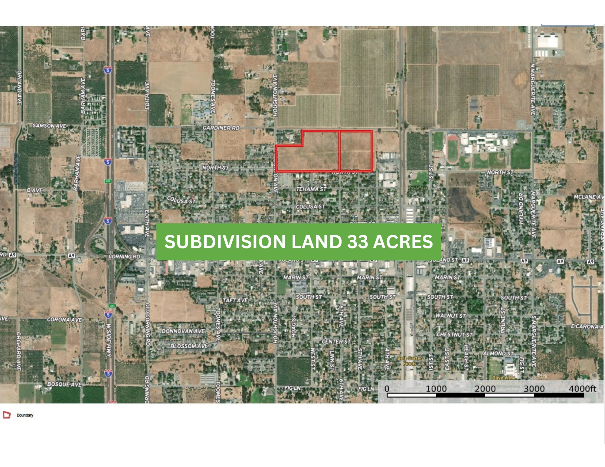 Houghton Avenue, Corning, CA à vendre Photo principale– Image 1 sur 5