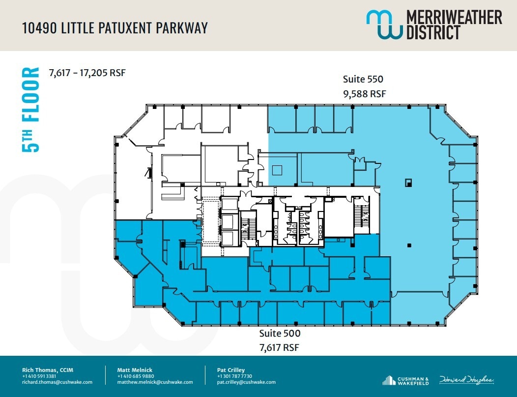 10480 Little Patuxent Pky, Columbia, MD à louer Plan d’étage– Image 1 sur 1