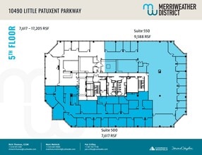 10480 Little Patuxent Pky, Columbia, MD à louer Plan d’étage– Image 1 sur 1