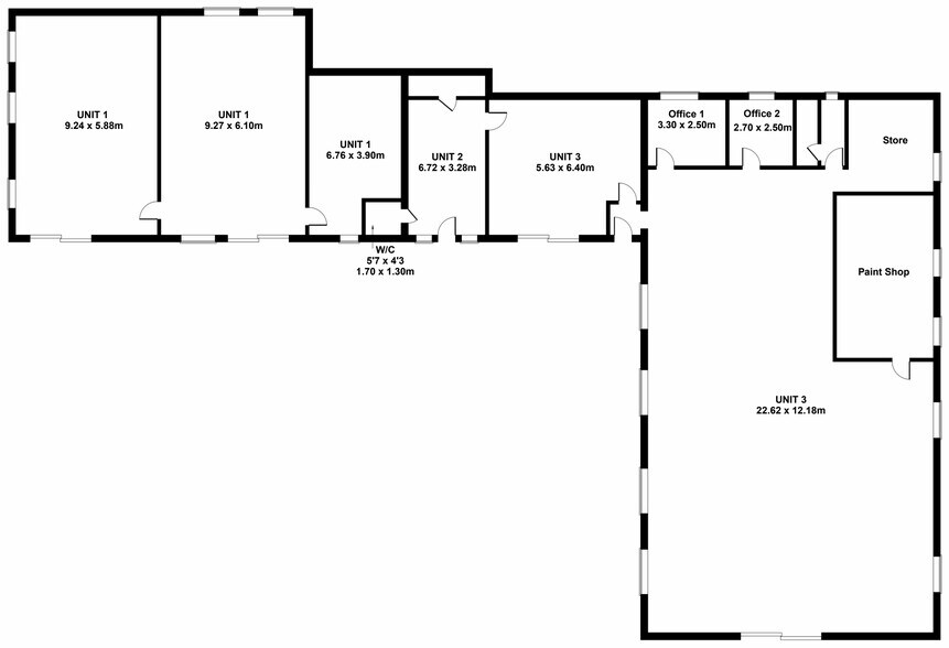 5 Mill Cottages, Malton à louer - Plan d’étage – Image 3 sur 6