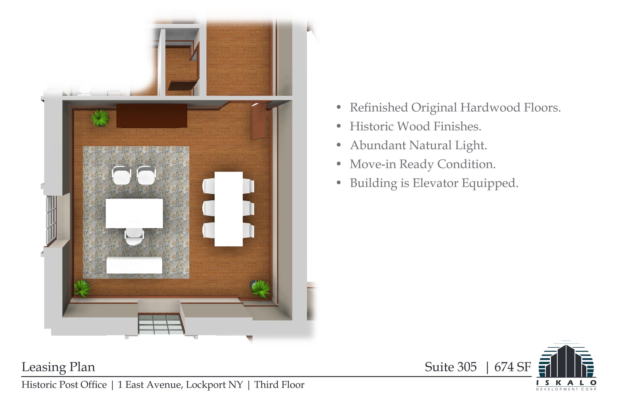 1 East Ave, Lockport, NY à louer Plan de site– Image 1 sur 2