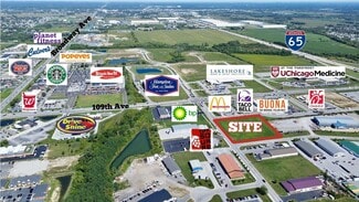 Plus de détails pour 10935-11005 Delaware Pky, Crown Point, IN - Terrain à louer