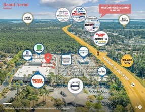 1127 Fording Island Rd, Bluffton, SC - VUE AÉRIENNE vue de carte - Image1