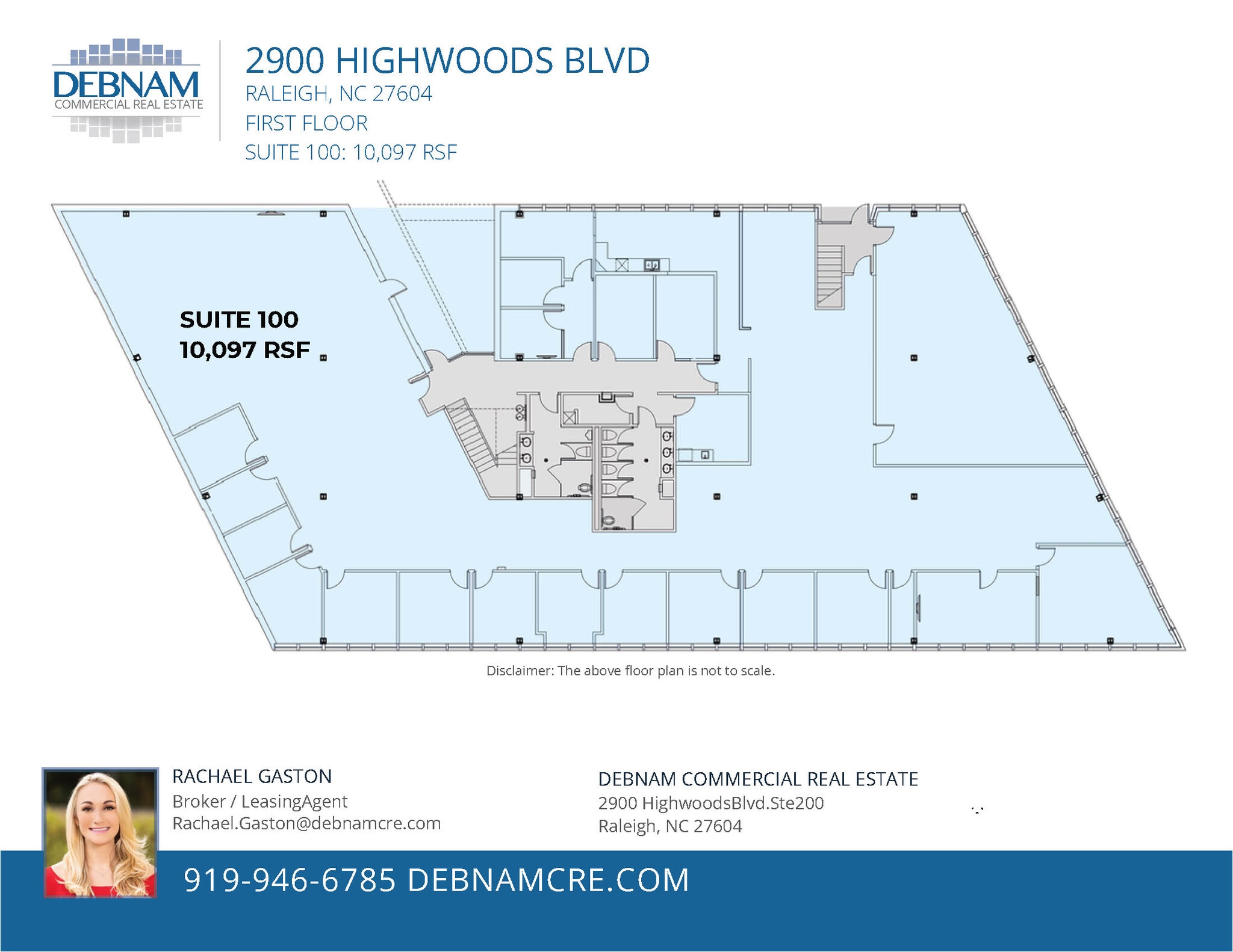 2900 Highwoods Blvd, Raleigh, NC à louer Plan d’étage– Image 1 sur 1