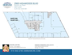 2900 Highwoods Blvd, Raleigh, NC à louer Plan d’étage– Image 1 sur 1