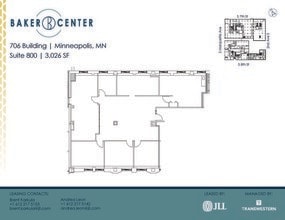 733 Marquette Ave, Minneapolis, MN à louer Plan d’étage– Image 1 sur 1