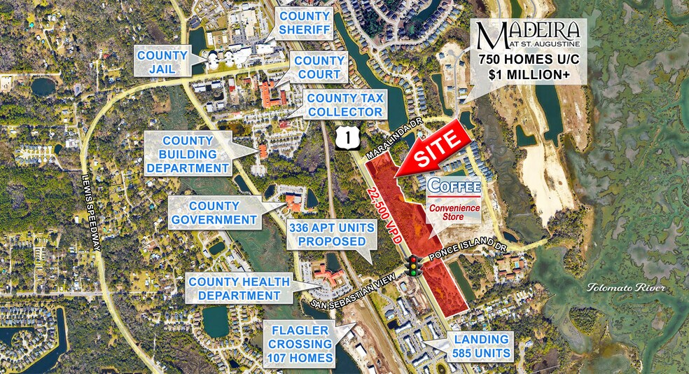 4000 US 1 N, Saint Augustine, FL à louer - Photo de l’immeuble – Image 2 sur 4