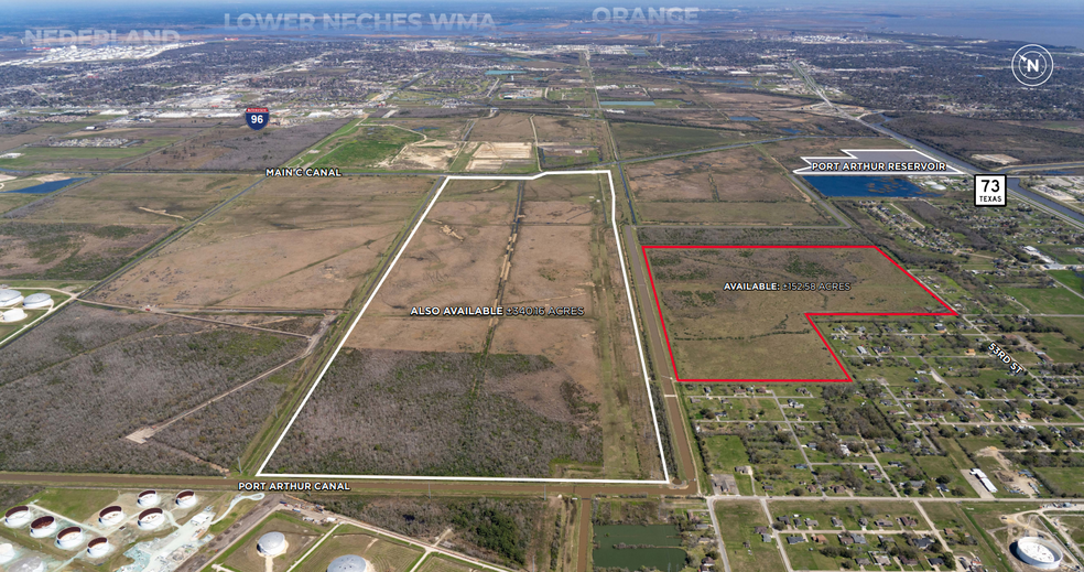 Port Authur, Port Arthur, TX à vendre - Aérien – Image 2 sur 4