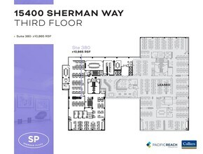 15400 Sherman Way, Van Nuys, CA à louer Plan d’étage– Image 1 sur 1