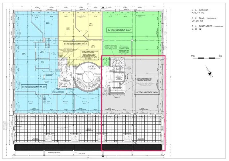 Bureau dans Entzheim à louer - Plan d’étage – Image 3 sur 3