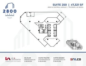 2800 N Central Ave, Phoenix, AZ à louer Plan d’étage– Image 1 sur 1