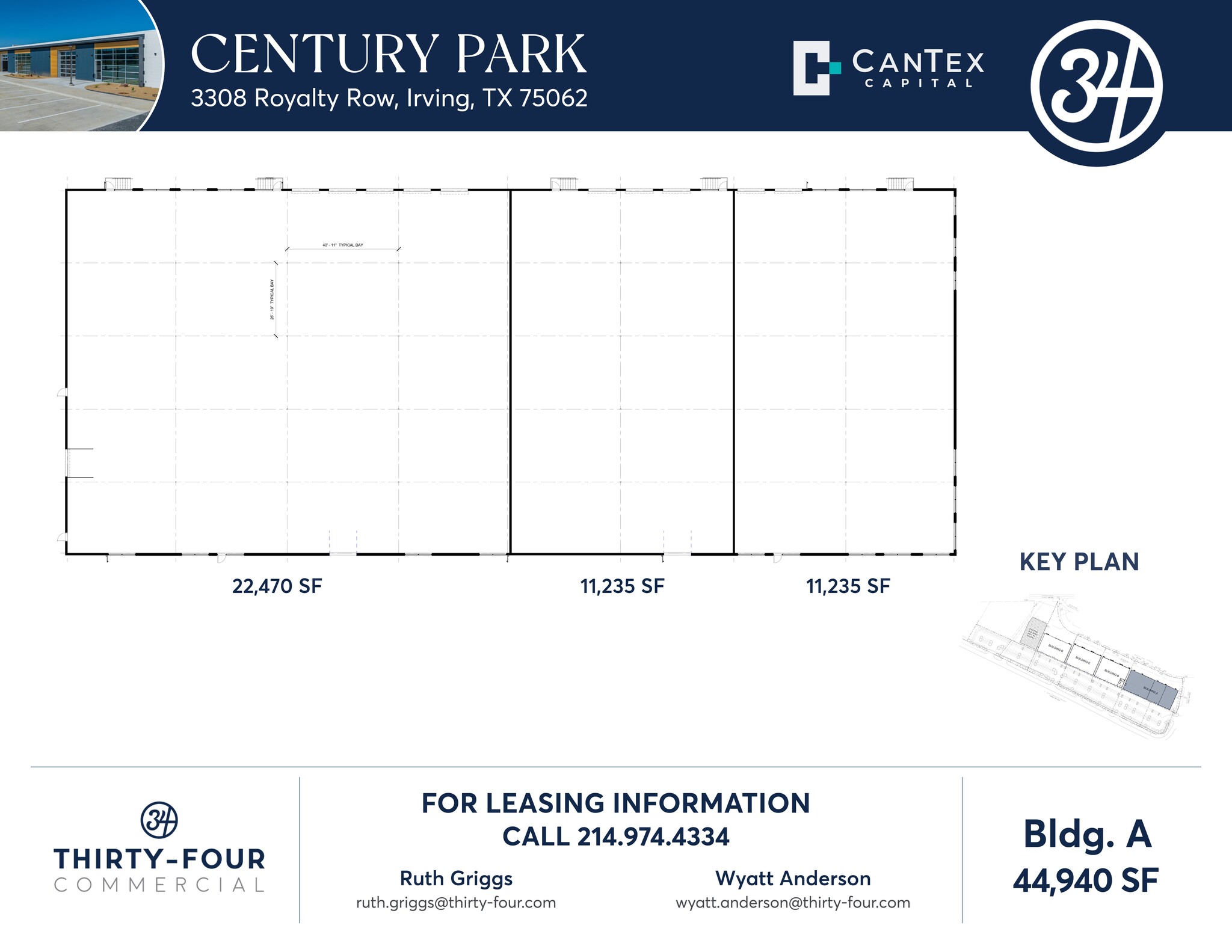 3216-3308 Royalty Row, Irving, TX à louer Plan de site– Image 1 sur 6