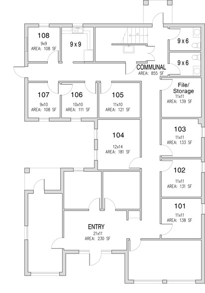 310 W Main Ave, Round Rock, TX à vendre - Plan d’étage – Image 2 sur 24