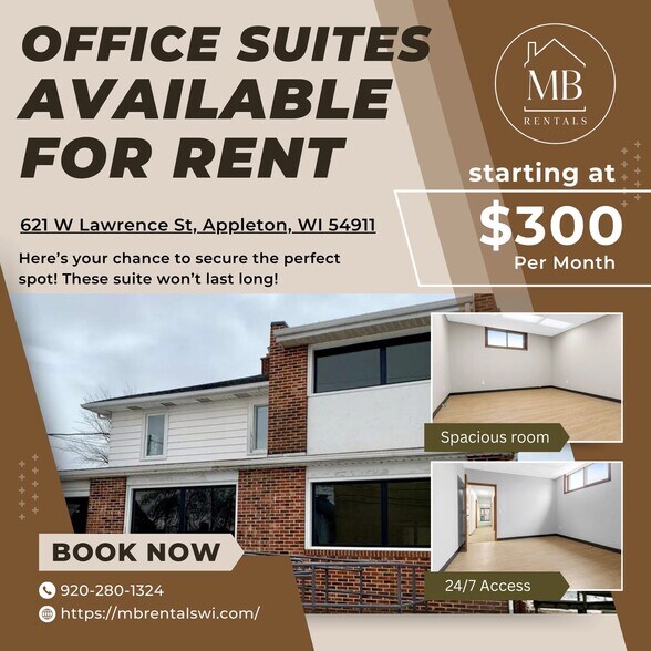 621 W Lawrence St, Appleton, WI à louer - Photo de l’immeuble – Image 1 sur 25