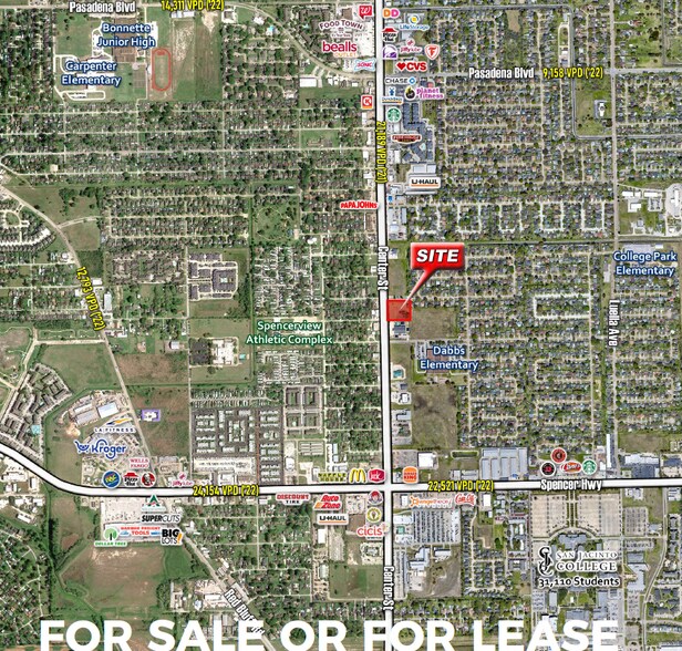 4501 Center St, Deer Park, TX à vendre - Aérien – Image 1 sur 4
