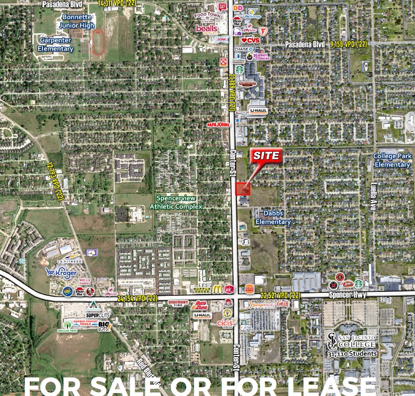 4501 Center St, Deer Park, TX à vendre Aérien– Image 1 sur 5