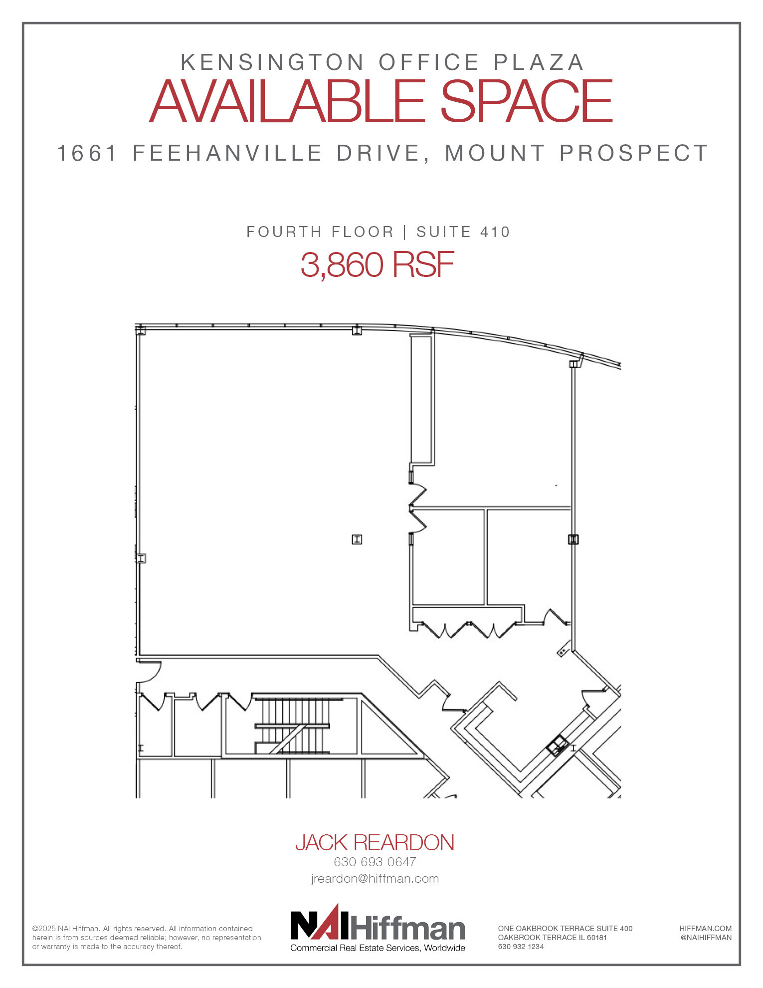 1221 E Business Center Dr, Mount Prospect, IL à louer Plan d’étage– Image 1 sur 1