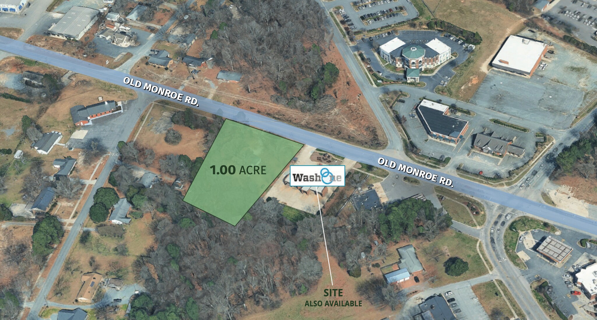 2612 Old Monroe Rd, Matthews, NC à vendre Photo de l’immeuble– Image 1 sur 4