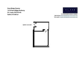 1224 Fern Ridge Pky, Saint Louis, MO à louer Plan d’étage– Image 1 sur 1