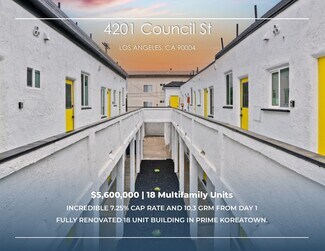 Plus de détails pour 4201 S Council St, Los Angeles, CA - Logement à vendre