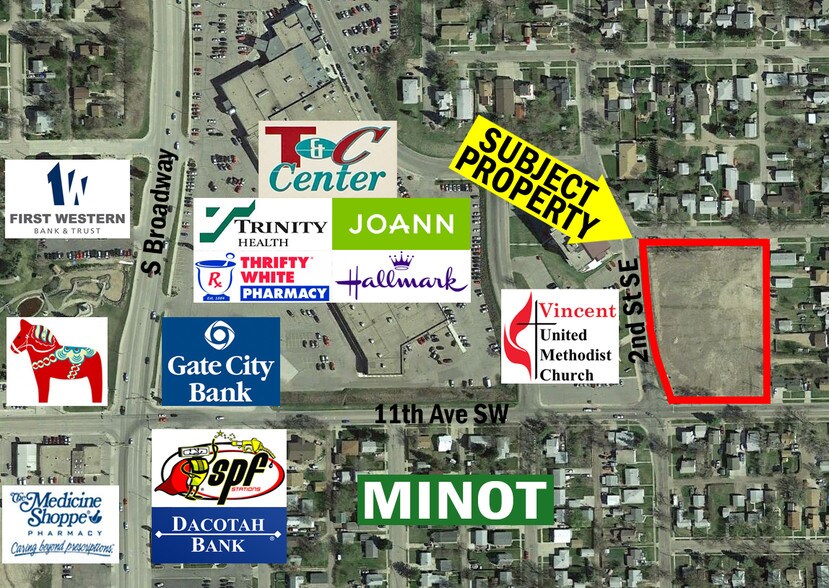 1001 2nd St SE, Minot, ND à vendre - Photo de l’immeuble – Image 2 sur 18