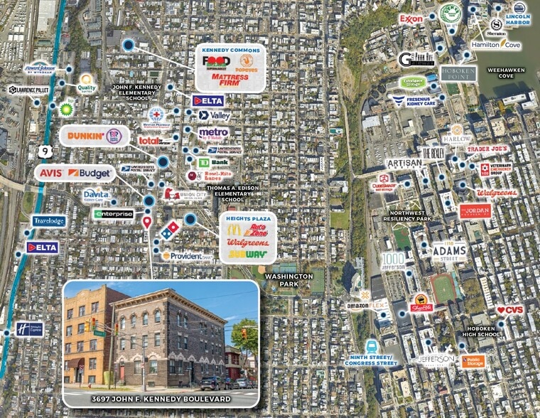 69 Hague St, Jersey City, NJ à vendre - Aérien – Image 2 sur 44