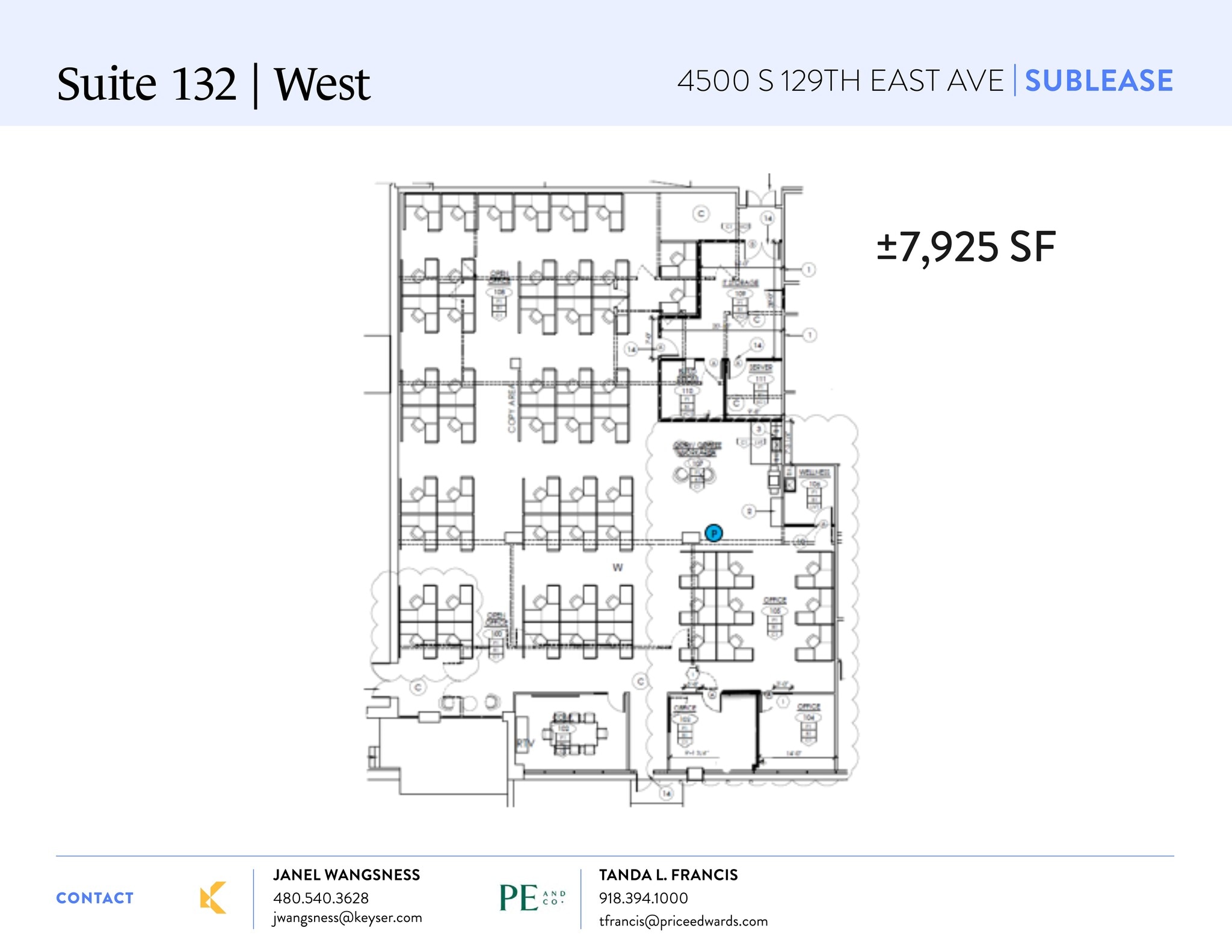 4500 S 129th East Ave, Tulsa, OK à louer Plan de site– Image 1 sur 1