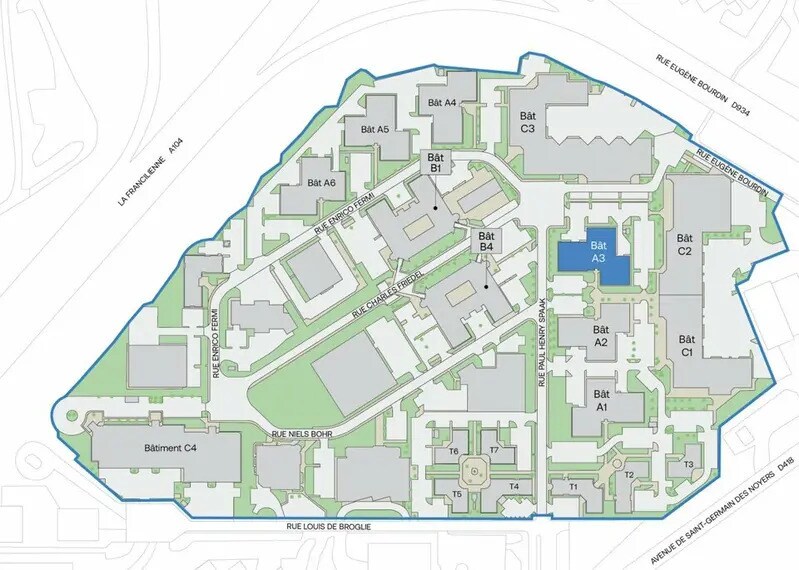 Local d’activités dans Saint-Thibault-des-Vignes à louer - Plan de site – Image 3 sur 4
