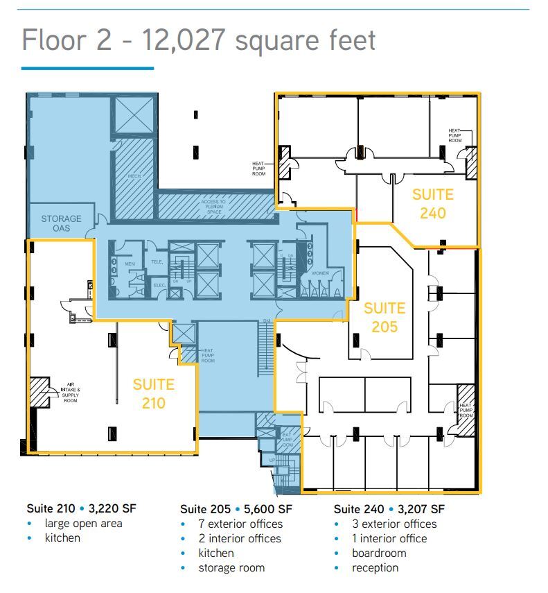 840 7th Ave SW, Calgary, AB à louer Plan d’étage– Image 1 sur 1