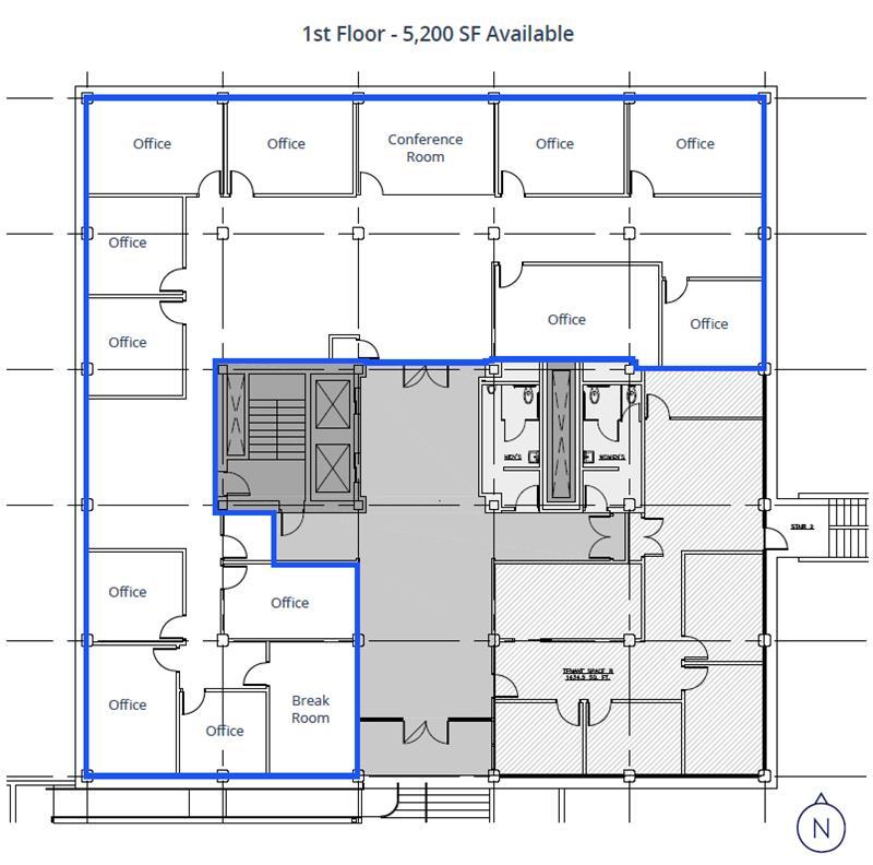 6299 Nall Ave, Mission, KS à louer Plan d’étage– Image 1 sur 1