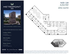 4600 S Ulster St, Denver, CO à louer Plan d’étage– Image 1 sur 5