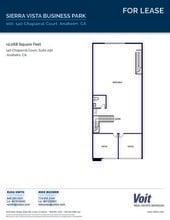 130 Chaparral Ct, Anaheim, CA à louer Plan d’étage– Image 1 sur 1