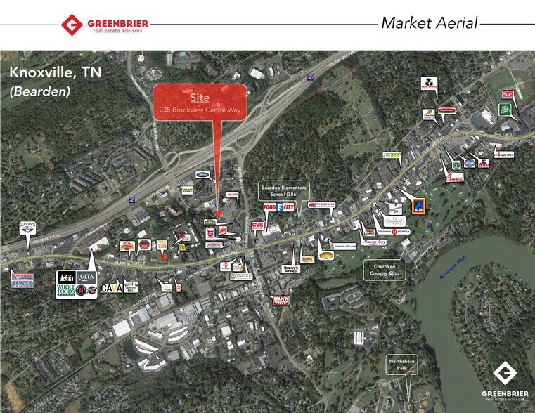 235 Brookview Centre way, Knoxville, TN à louer - Photo principale – Image 1 sur 7