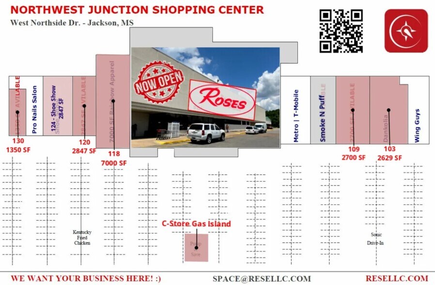 3188-3318 W Northside Dr, Jackson, MS à vendre - Plan de site – Image 2 sur 15