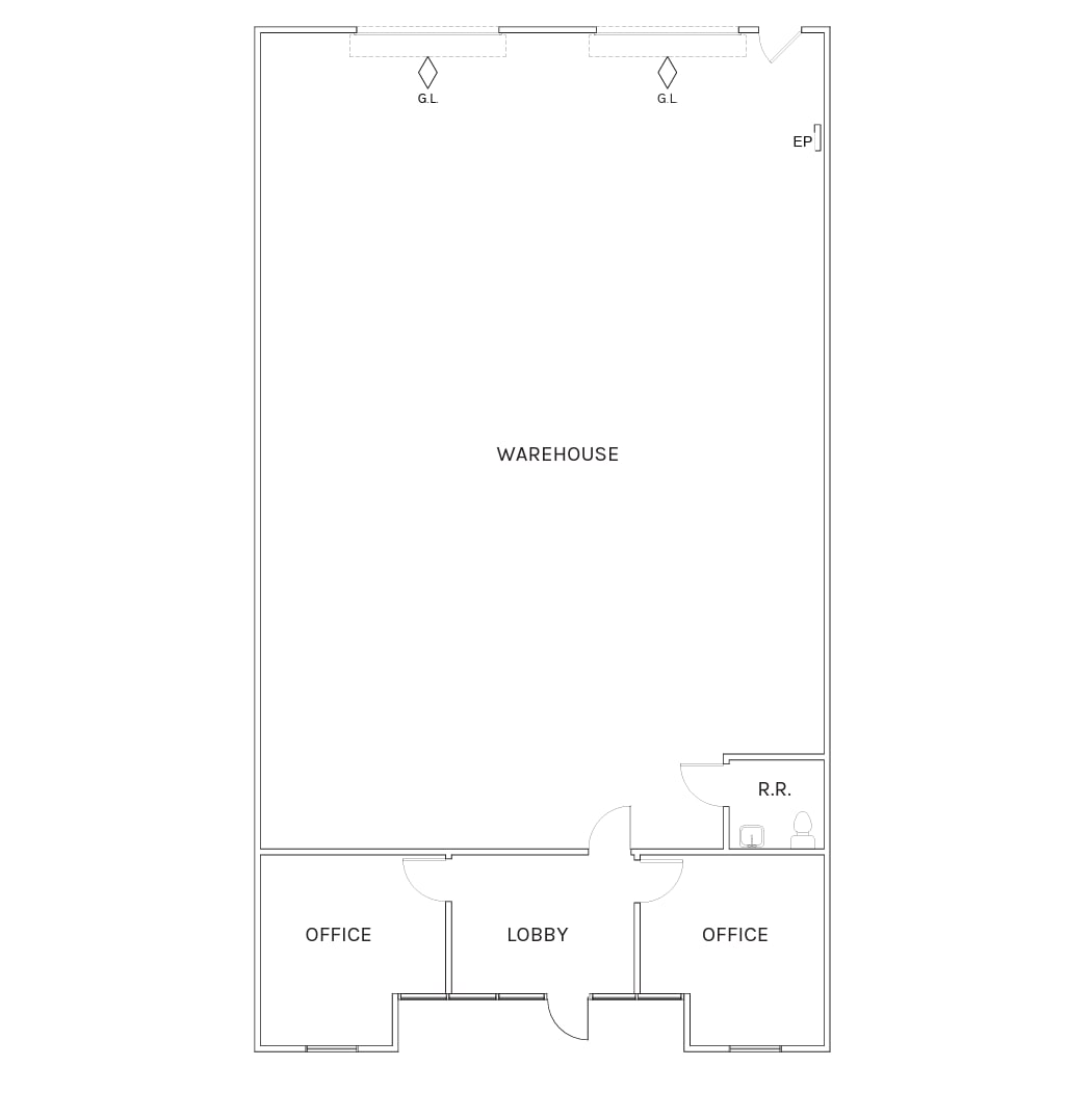 10700 Jersey Blvd, Rancho Cucamonga, CA à louer Plan d’étage– Image 1 sur 2
