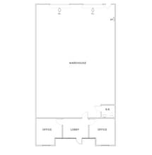 10700 Jersey Blvd, Rancho Cucamonga, CA à louer Plan d’étage– Image 2 sur 2