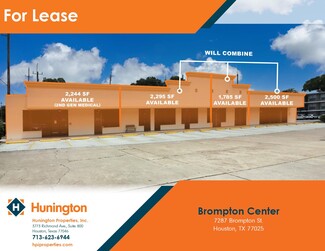 Plus de détails pour 7287 Brompton St, Houston, TX - Médical, Local commercial à louer