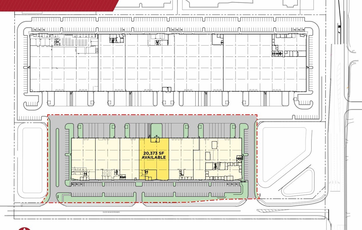 1020 Davey Rd, Woodridge, IL à louer Plan de site– Image 1 sur 1