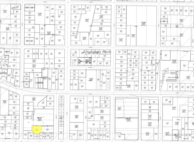 70 W Main St, American Fork, UT à louer - Plan cadastral – Image 2 sur 7