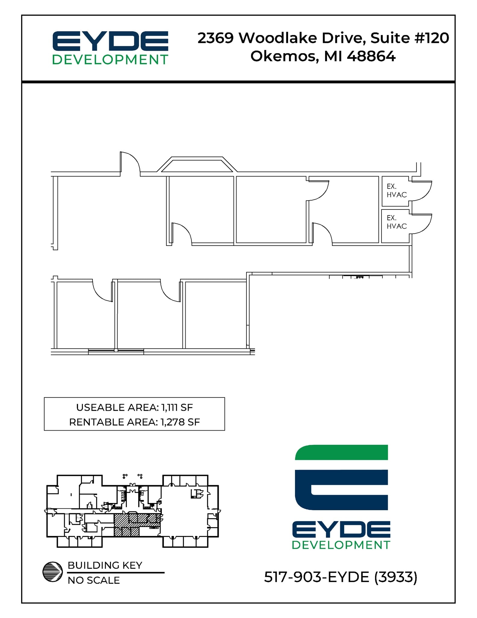 2369 Woodlake Dr, Okemos, MI à louer Plan de site– Image 1 sur 3