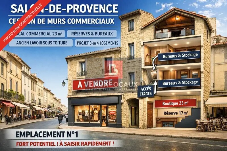 Local d'activités dans Salon-de-Provence à vendre Photo de l’immeuble– Image 1 sur 5
