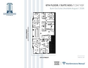 901 15th St NW, Washington, DC à louer Plan d’étage– Image 1 sur 1