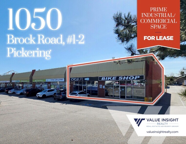 1050 Brock Rd, Pickering, ON à louer - Photo de l’immeuble – Image 1 sur 6