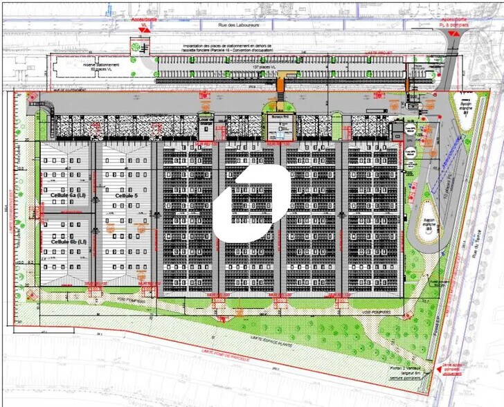 Industriel/Logistique dans Ploisy à louer - Plan d’étage – Image 3 sur 3