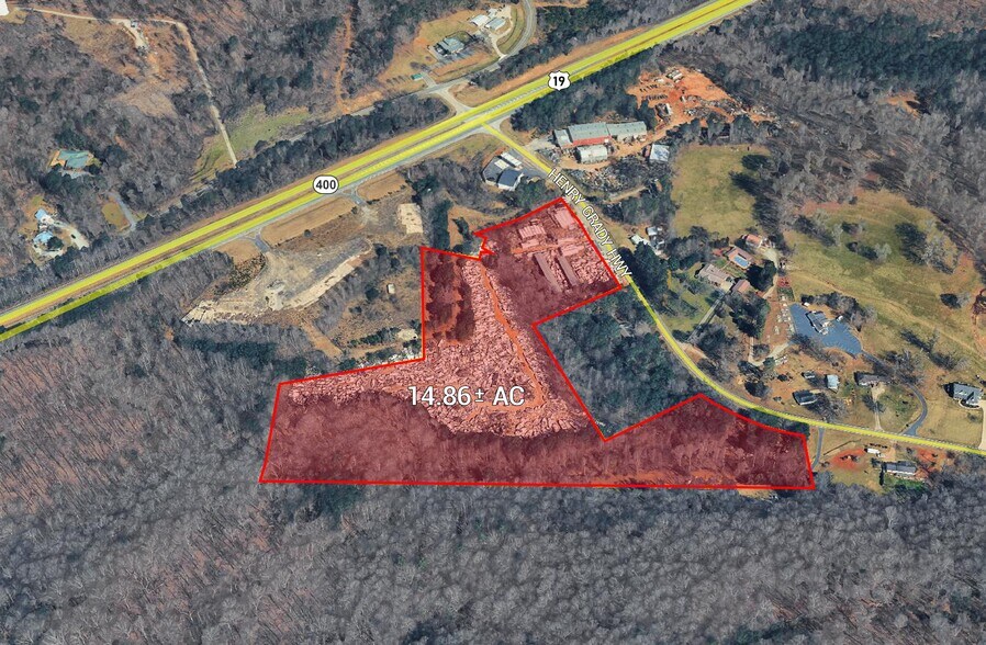 106 Henry Grady Hwy, Dawsonville, GA à vendre - Photo principale – Image 1 sur 3